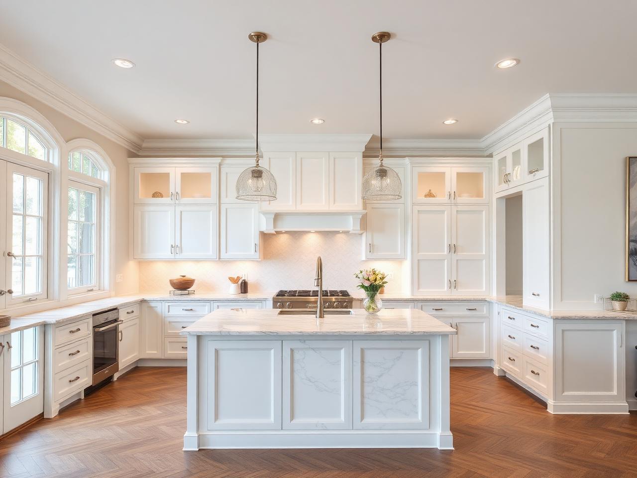Bright modern kitchen