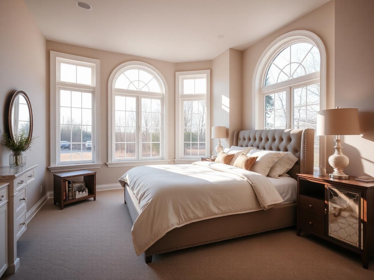 Primary bedroom suite